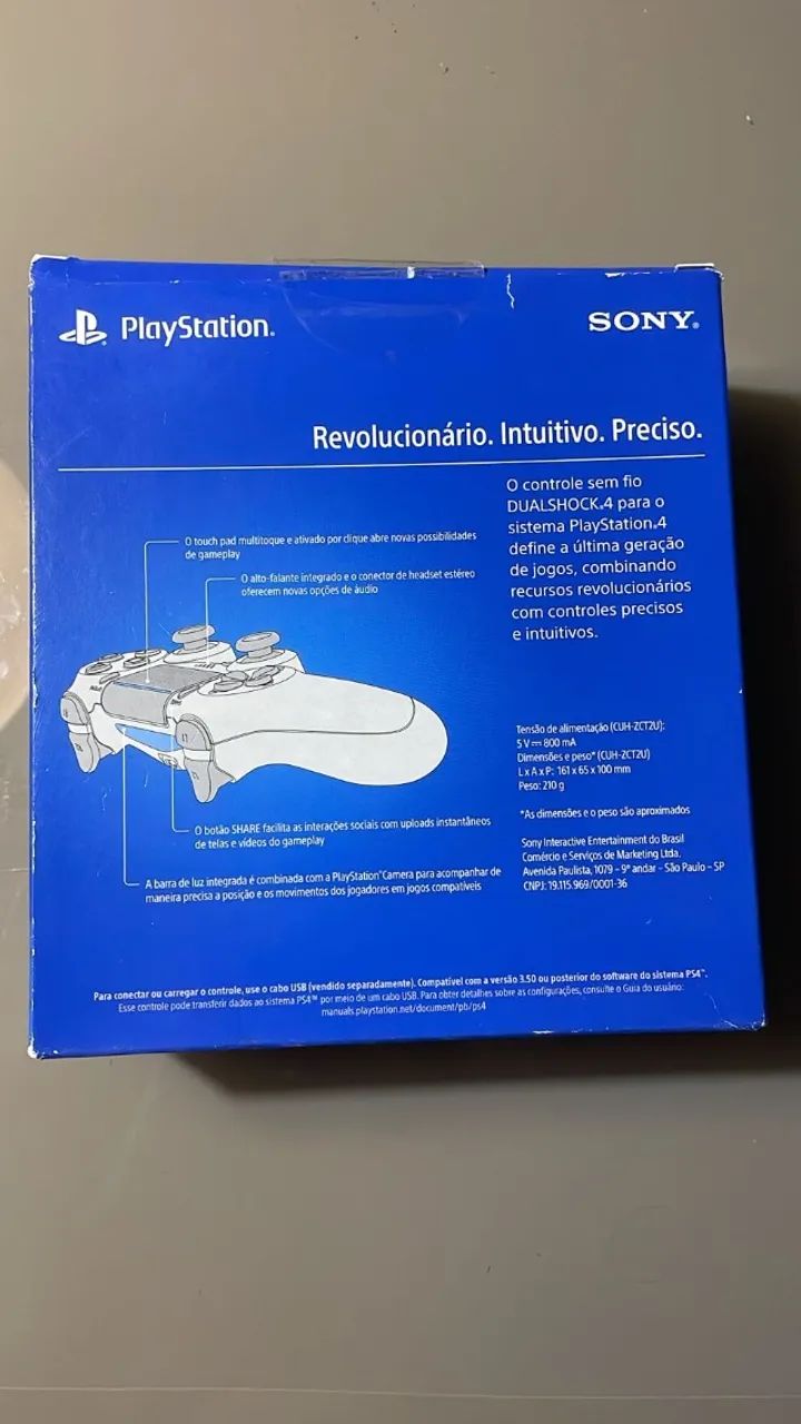 Controle Ps4 Original com defeito - Foto 3