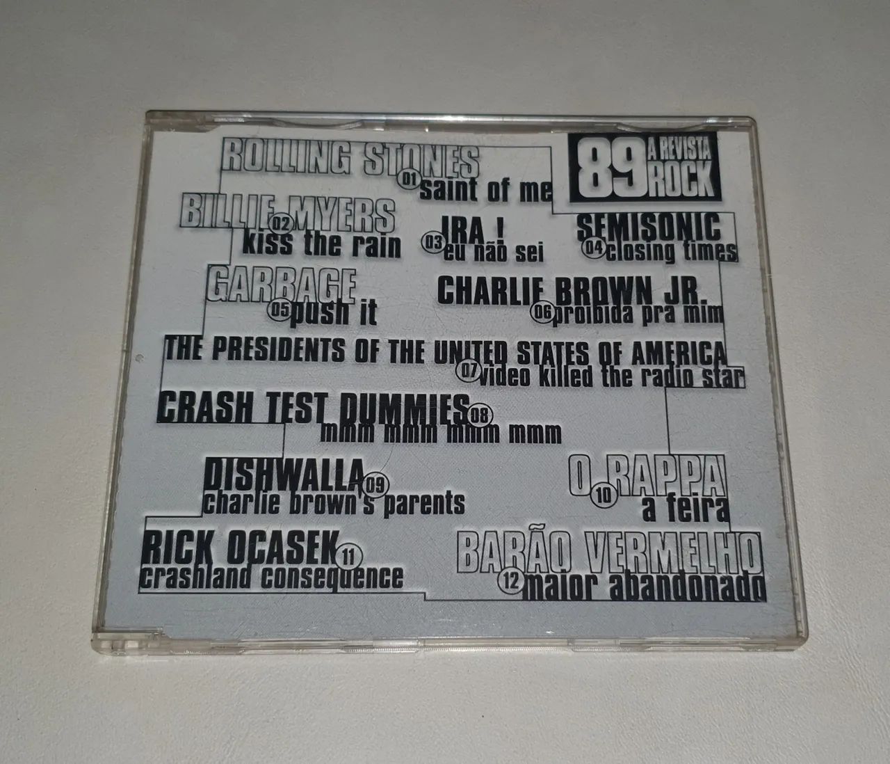 Cd 89 A Revista Rock ( com riscos mais funcionando )