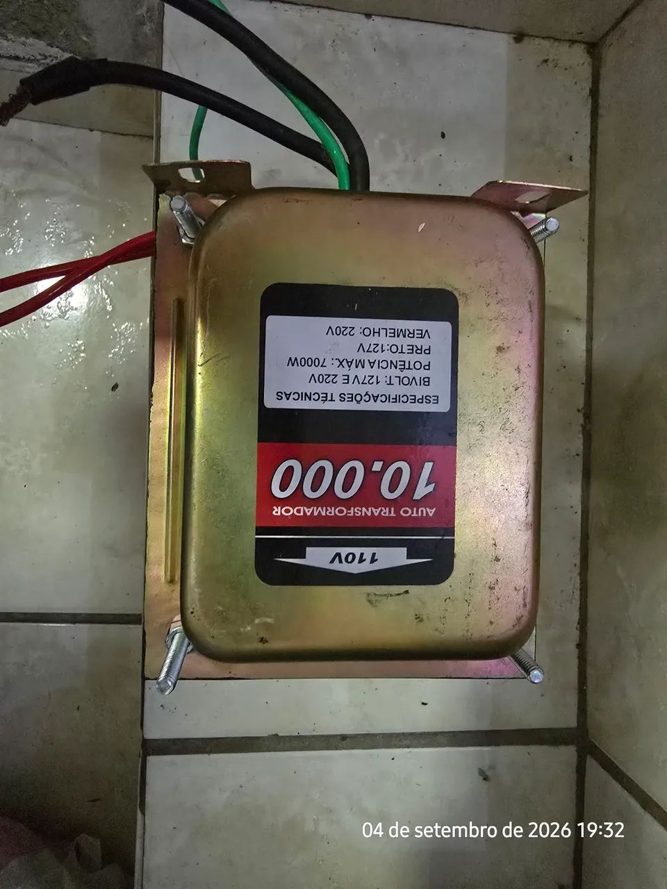 Transformador 220v para 110v  - Foto 2