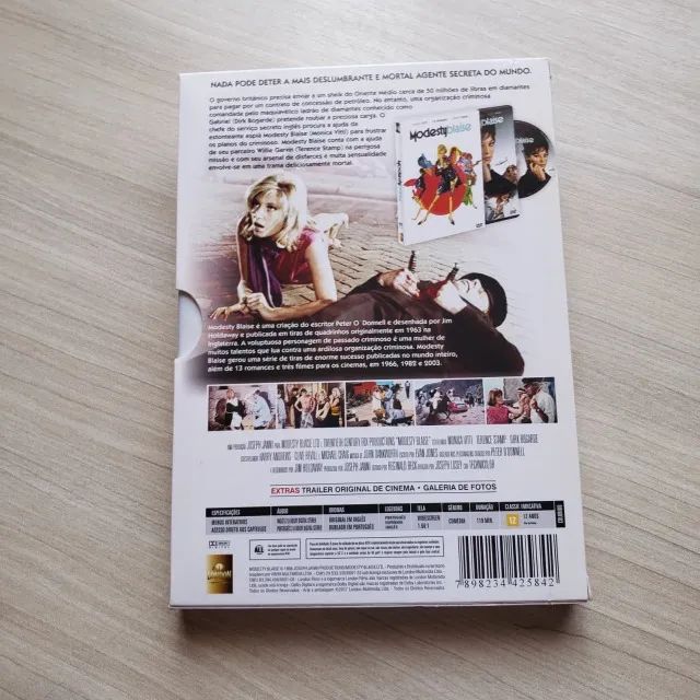 DVD Modesty Blaise (Com Luva) - Foto 2