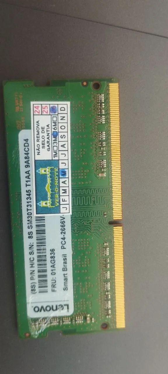 Memória RAM DDR4 2x4gb  - Foto 3