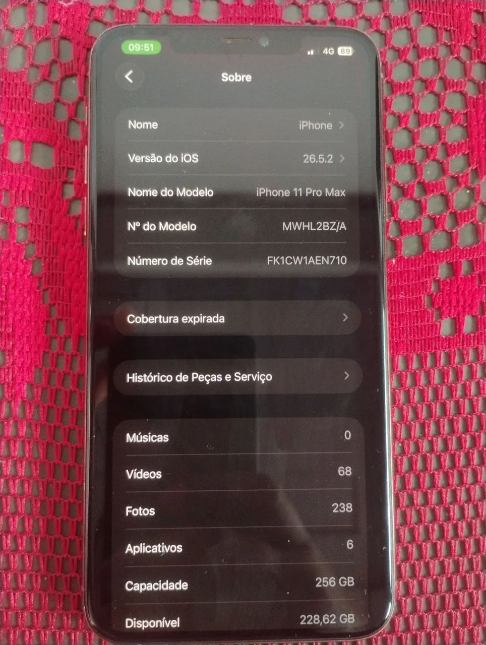 IPHONE 11 PRO MAX 256G