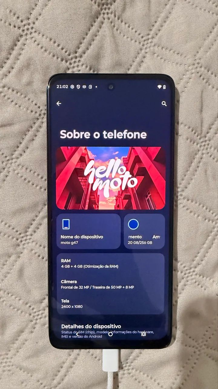 Celular novo Moto G47 - Foto 3