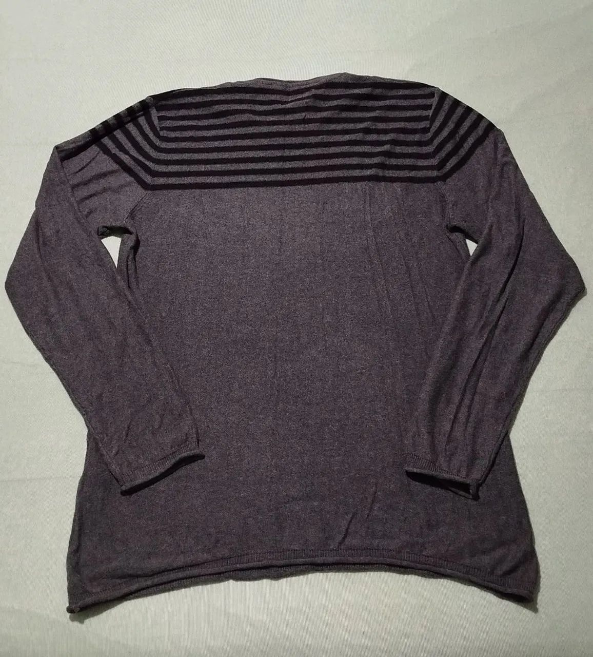 Blusa de lã suéter masculino cinza Beagle - M - Foto 3