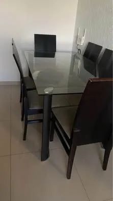 Mesa de jantar 6 cadeiras