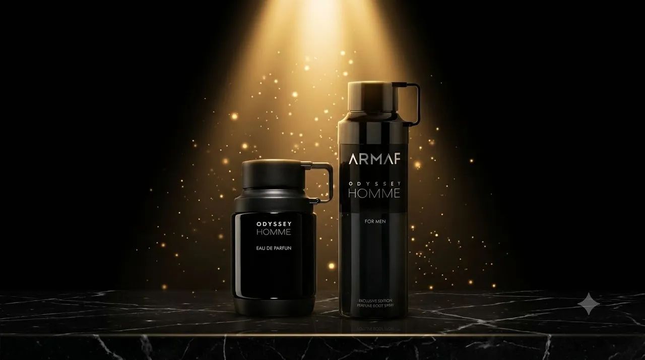 Kit Perfume Masculino Importado + Body Splash Odyssey armaf edp - Foto 2