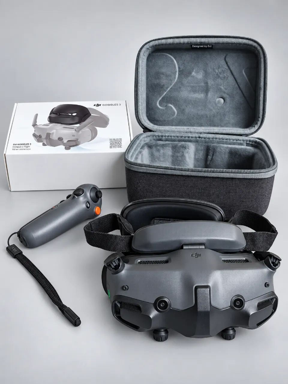 DJI Goggles 3 + Motion Controller 3 + case - excelente estado