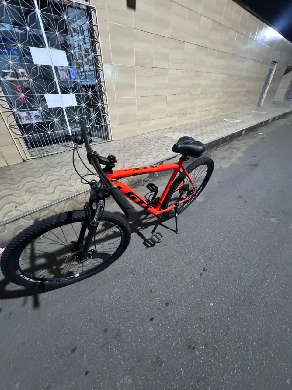 Bike GTI aro 19 laranja semi nova  - Foto 2