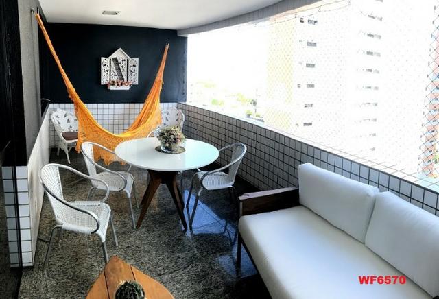 Palazzo Florentino, 3 suítes, gabinete, 3 vagas, projetado, quadra, próximo parque do Cocó - Foto 15