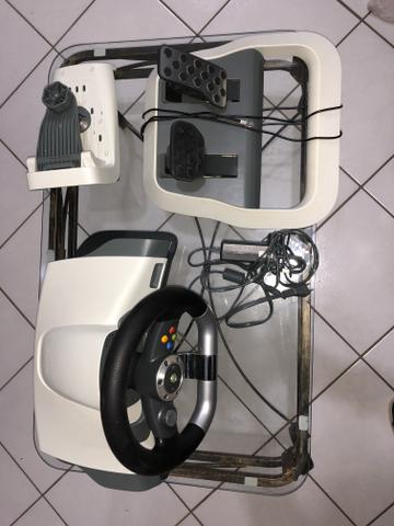 Xbox 360 + volante do 360 - Foto 5