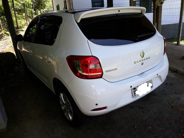 Sandero Expression 2017/2018 ( ótimo pra aplicativo) Aceito pagamento no cartão - Foto 4