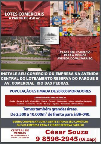 Lotes para comércio, moradia no melhor local de Valparaíso. Venha já para cá - Foto 5