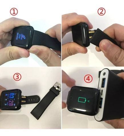 Relógio Inteligente Bluetooth Troca Pulseira Smartwatch D13 + Garantia + Frete Grátis ! ! - Foto 4