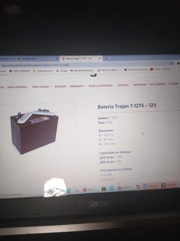 Baterias Trojan AGM 12V 150AH importadas dos Estados Unidos - Foto 6