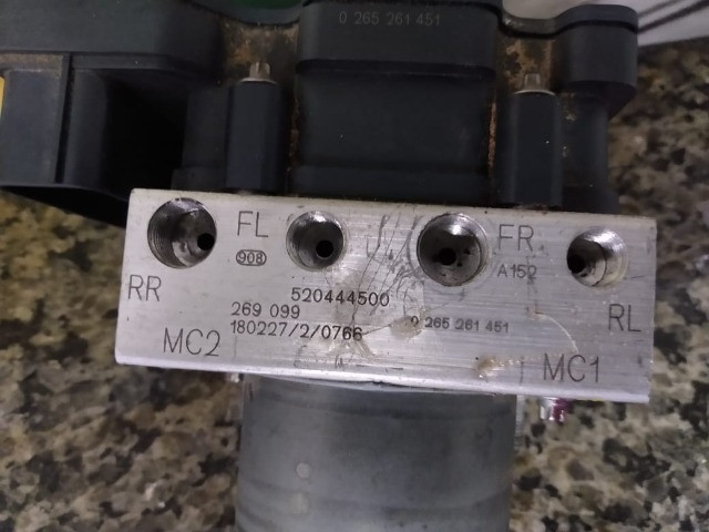 Modulo abs fiat argo 1.0 12v 3cc 520444500 - Foto 3
