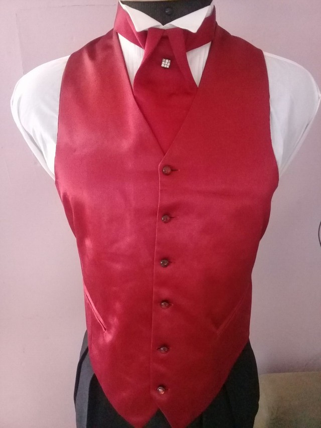 Colete vermelho 