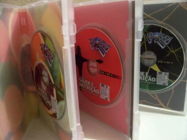 Coleção Saúde E Nutrição Globo Repórter - 3 Dvd's Originais - Foto 3