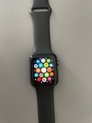 apple watch series 3 42mm titanium