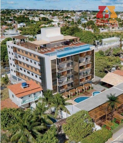 Apartamento com 1 dormitório à venda, 24 m² por R$ 139.000,00 - Jacumã - Conde/PB