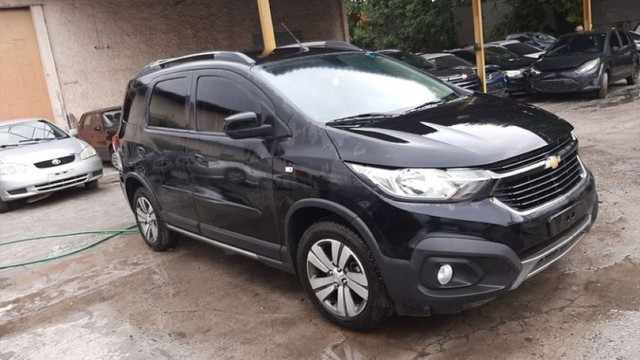  Spin 1.8 2019 Capo Farol Motor Porta Airbag Parachoque Lanterna Sucata