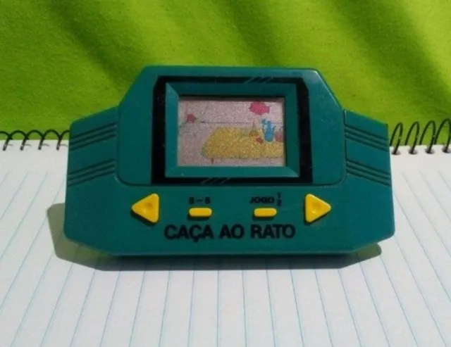 Antigo Mini Game XY-8022 - com 3 Fitas - Anos 90