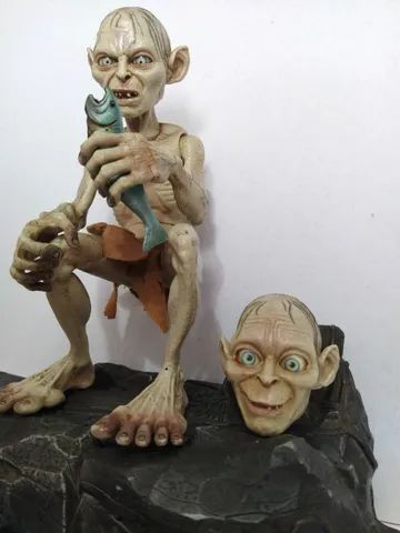 Smeagol Figure Gollum Senhor Dos Anéis Boneco, Fantasia. | Filme e Série  Artesanal Nunca Usado 86565629 | enjoei