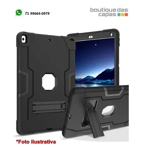 Capa Anti-Shock Resistente defender ipad 7 2019 Ipad 8 2020 ipad 9 2021 10.2 - Foto 2