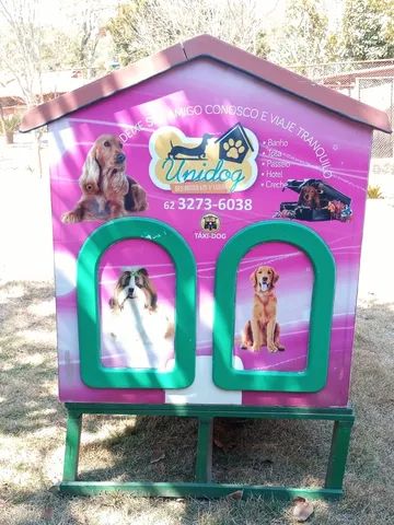 Vendo casinha de fibra para transporte/Pet  - Foto 6