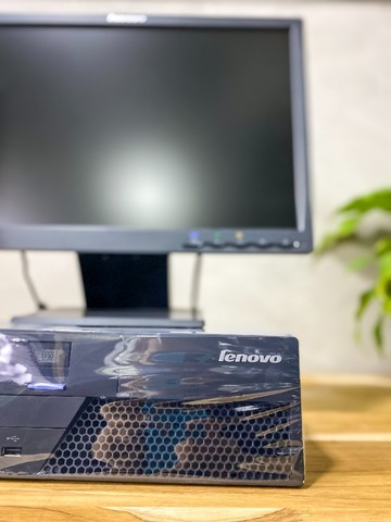 Computador Completo Lenovo Quad Core Monitor 19 Polegadas Teclado e Mouse - Foto 2