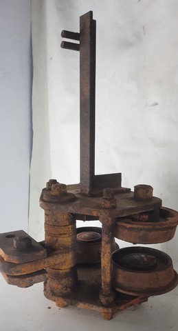 Carrinho para talha ponte rolante roletes para viga i - Foto 2