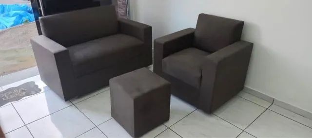 Oportunidade ? Conjunto de poltronas Luna com puf !!!!NOVO