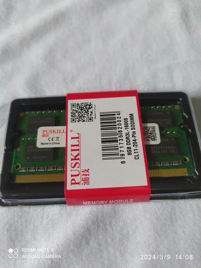 MEMÓRIA 8G DDR3 1600L PUSKILL  - Foto 2