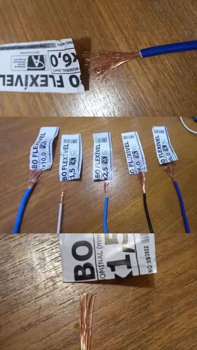 Fio elétrico direto da fábrica  16mm 50 metros , chama no ZAP *07  - Foto 3