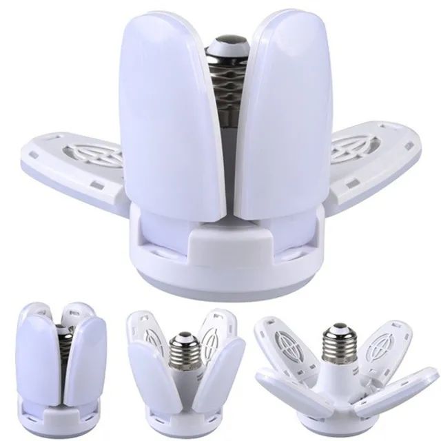 Lâmpada luz de folhas Dobrável 28w -  E27 - Foto 2