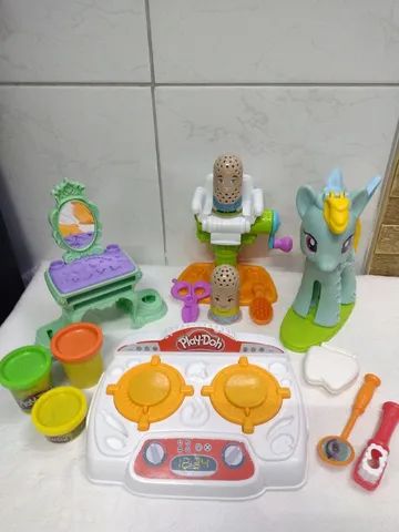 Kit Play Doh Hasbro para brincar com massinha de modelar - Foto 3