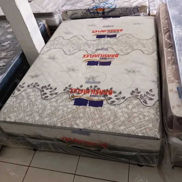 CAMA BOX ESPUMA SELADA NOVA ALTO PADRÃO  - Foto 2