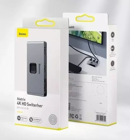 Baseus-Adaptador compatível com HDMI,Switch  - Foto 4
