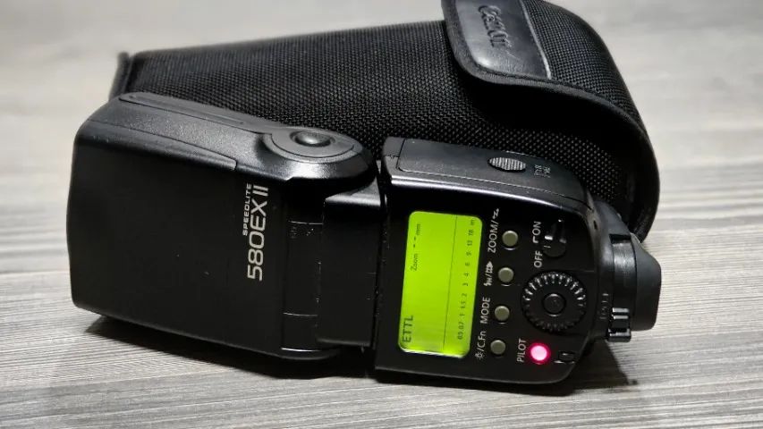 Flash Canon Speedlite 580ex Ii - Flash Reserva Muito Novo - Foto 3