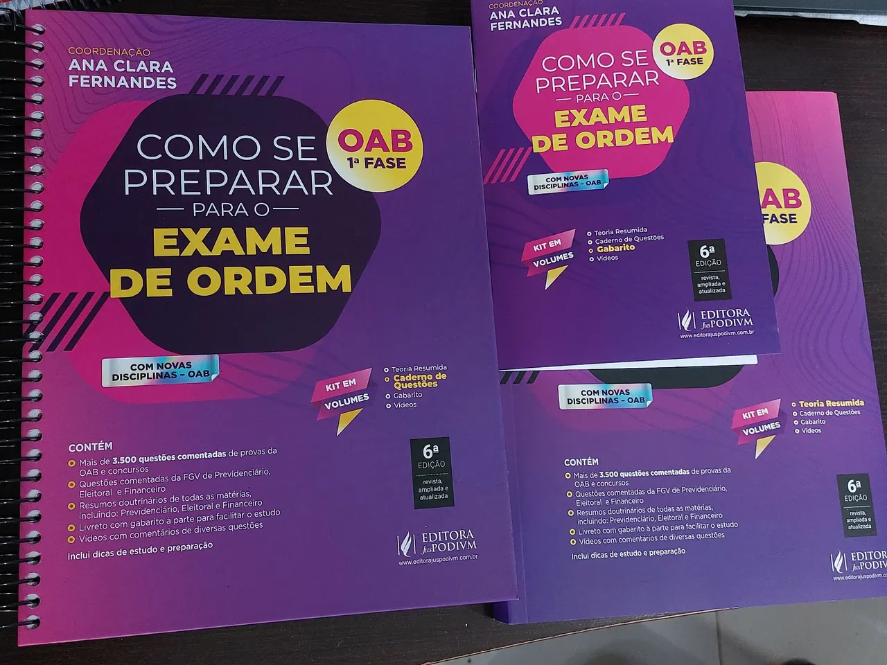 Vendo kit de livros seminovos