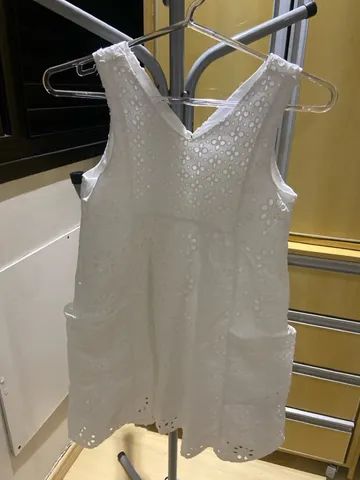 Vestido infantil em laise