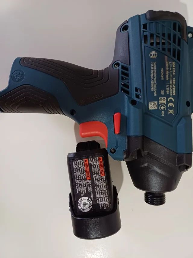 Parafsadeira de impacto GDR-120 Li Bosch e Bateria  - Foto 2