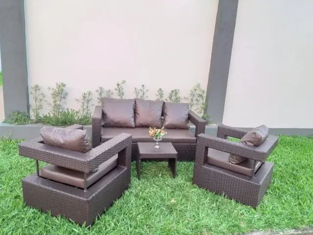 Conjunto de sofá em fibra, Mega Oferta!!!