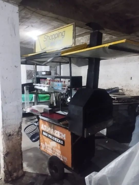 Carrinho de churrasco completo para venda - Foto 2