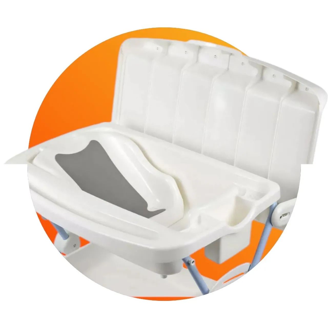 Banheira Splash Burigotto+ Baby blu. - Foto 3