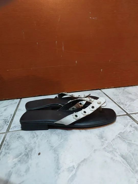 Chinelo Feminino com Flores - Foto 2