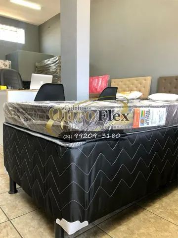 COLCHÃO TODO DE ESPUMA D20 SOLTEIRO POLAR MAIS BOX - Foto 4