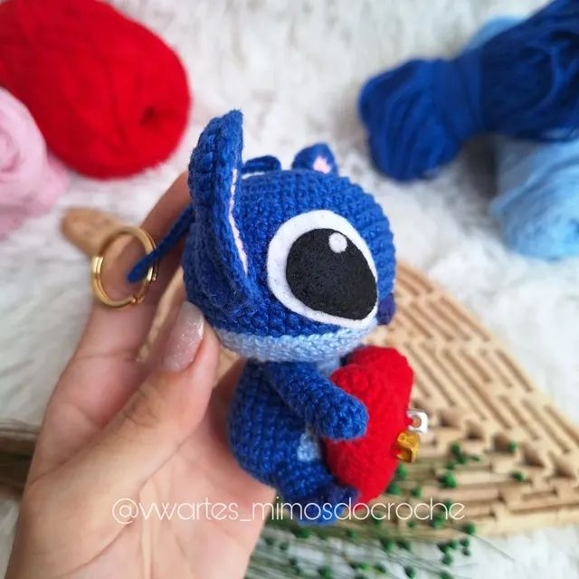 Stitch Amigurumi Crochê  - Foto 3