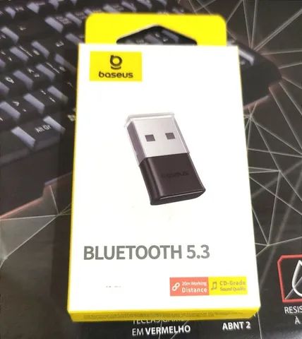 Bluetooth 5.3 Original Baseus pra PC / Note. - Basta conectar e usar. - Foto 2