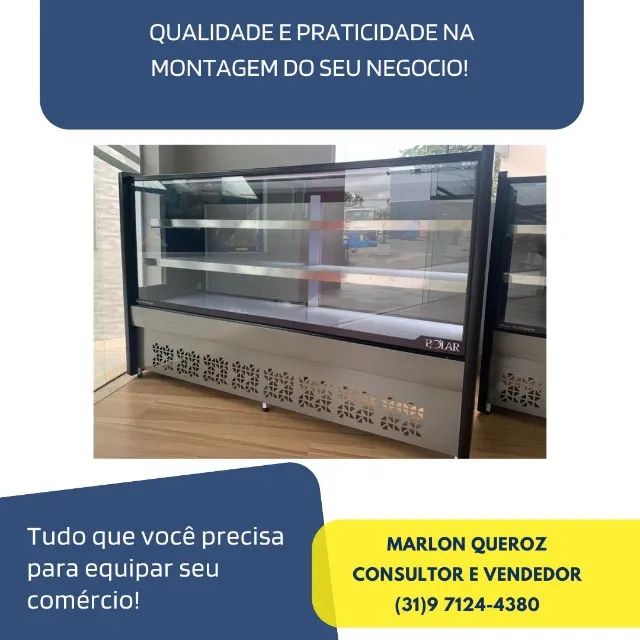 Balcão Refrigerado 1,75 Polar Platinum