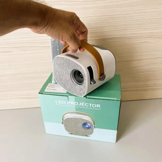 Mini Projetor Portátil Full HD 1080P Kiboule Yg230 Home Theater - Foto 5